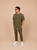 T-Shirt Verde a Maniche Corte 50% Cotone 50% Acrilico – Stile Casual e Streetwear | IMPERSONAL