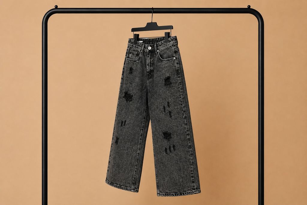 Jeans Baggy Dark Grey IMPERSONAL