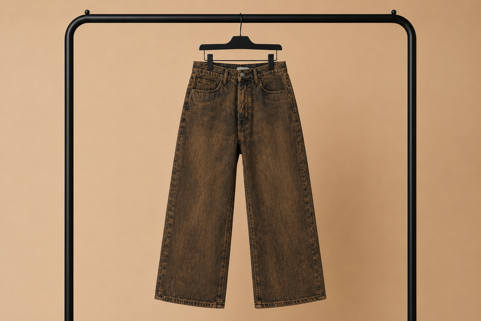 Jeans Baggy Marrone IMPERSONAL