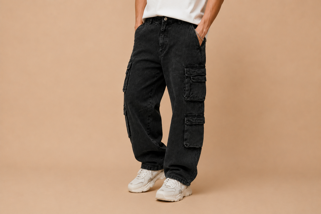 Jeans Cargo Baggy Oversize – IMPERSONAL