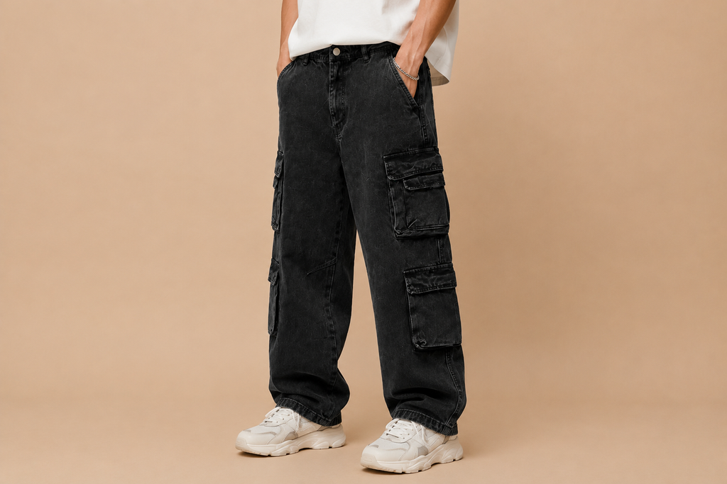 Jeans Cargo Baggy Oversize – IMPERSONAL