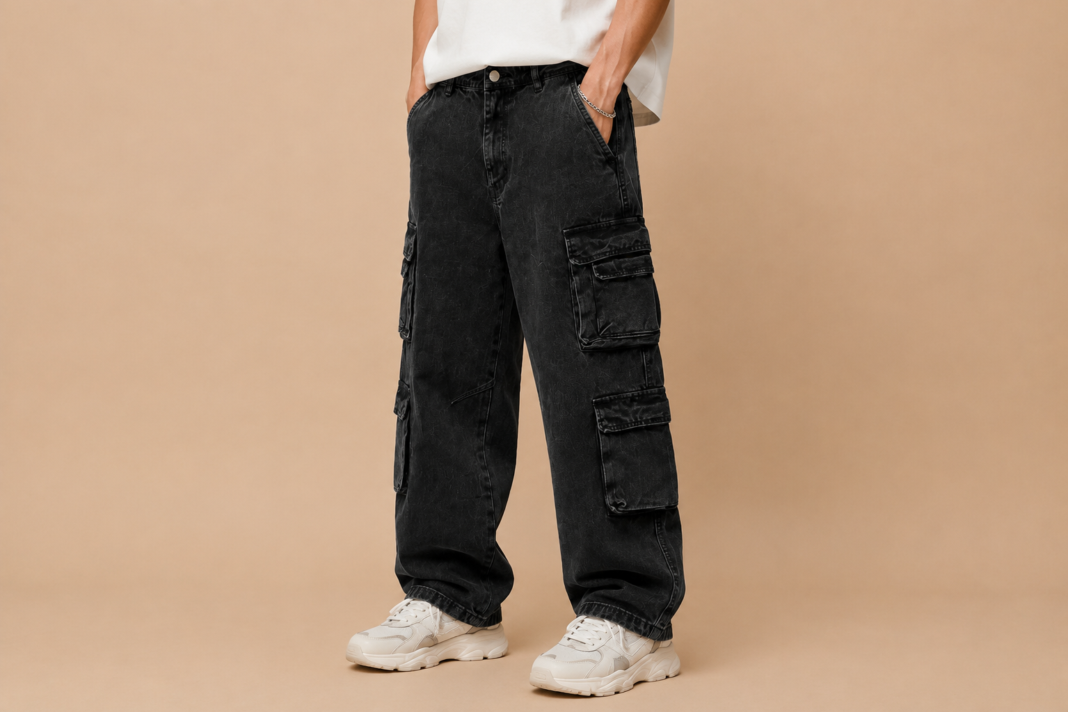 Jeans Cargo Baggy Oversize – IMPERSONAL