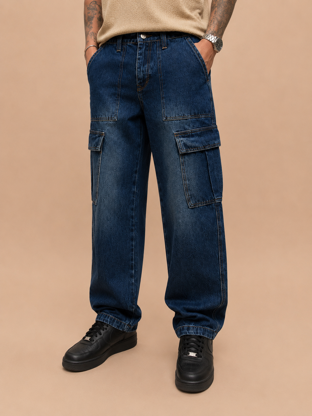 Jeans Cargo Baggy IMPERSONAL