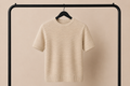 T-Shirt Beige a Maniche Corte 50% Cotone 50% Acrilico – Comfort e Stile Casual | IMPERSONAL