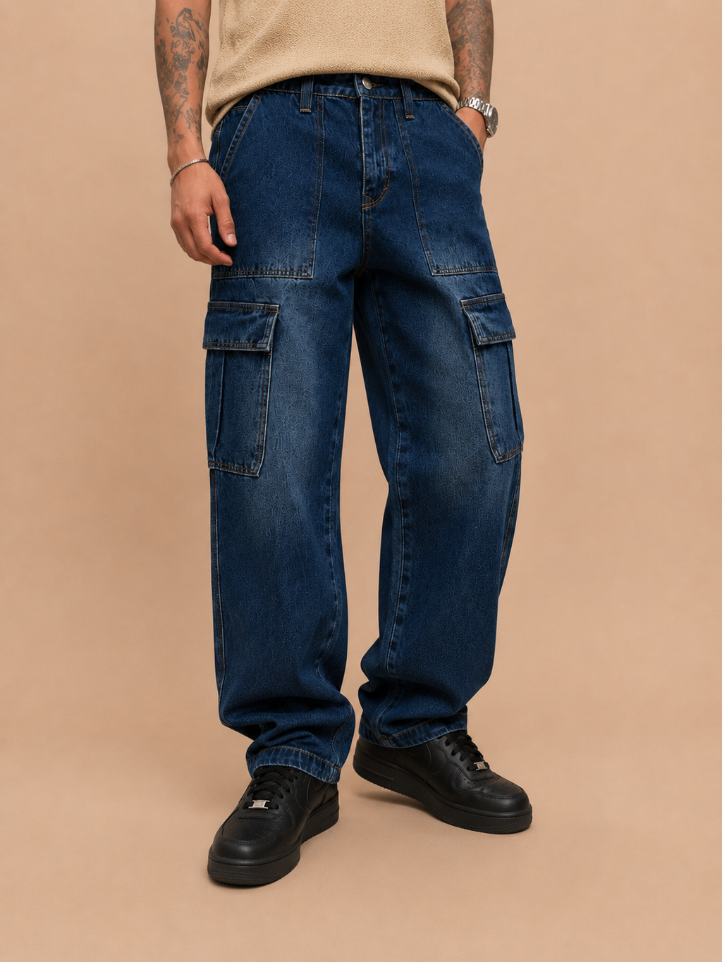 Jeans Cargo Baggy IMPERSONAL