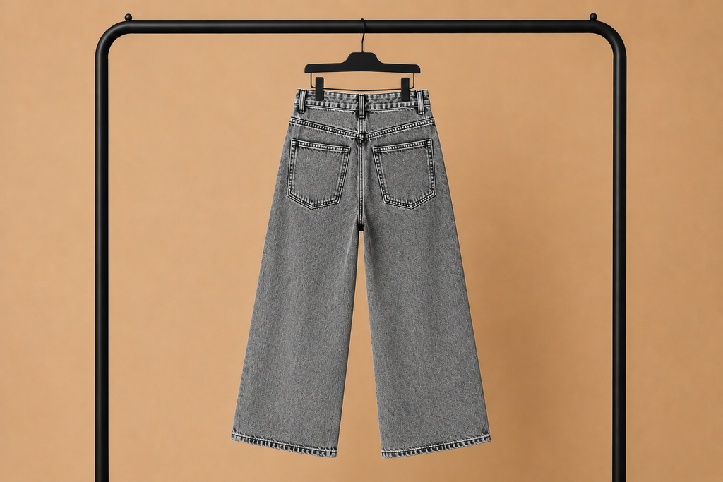 Jeans Baggy Grigio Chiaro IMPERSONAL