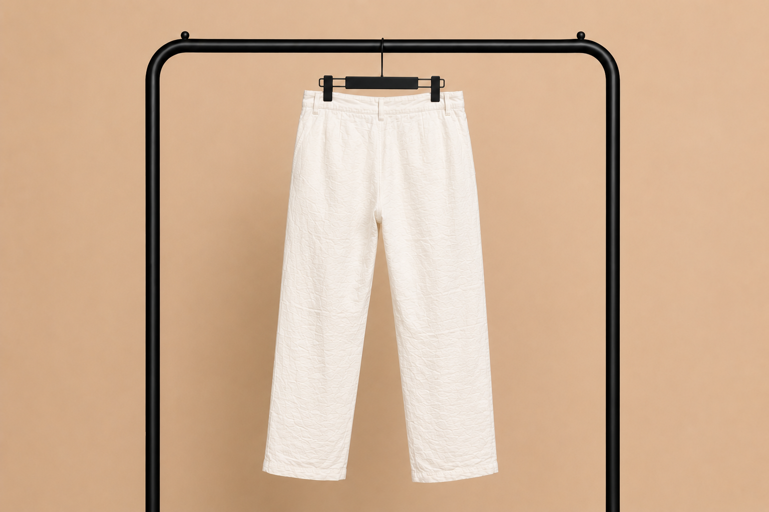 Pantalone White Semi-Baggy IMPERSONAL
