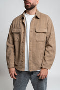 Giacca Camicia Beige | IMPERSONAL