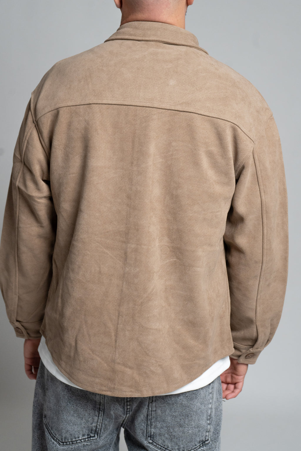 Giacca Camicia Beige | IMPERSONAL