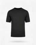 T-Shirt Nera Con Retina