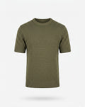 T-Shirt Verde Con Retina